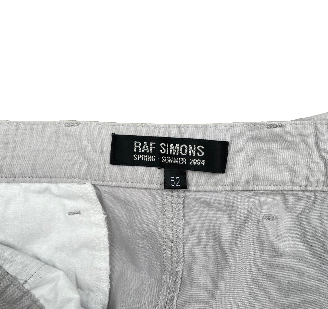 Raf Simons 08 x Eastpak Grey Wool Patch backpack
