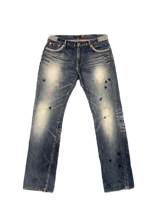 Undercover AW 06 Insect Bug Denim